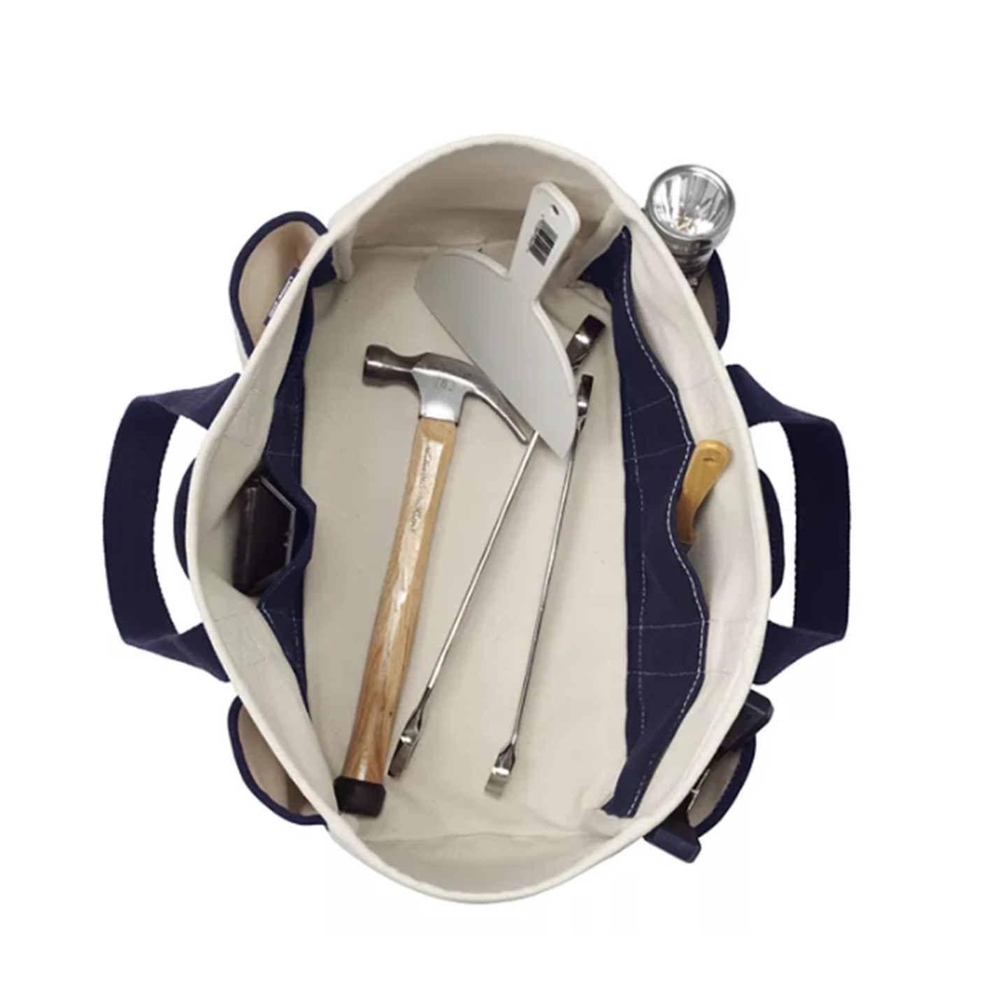 Canvas Multi Pockets Garden Tote, custom tote bag with logo imprint 2