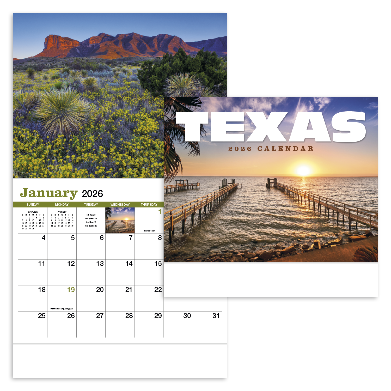 HotLine® Products Texas Appointment Calendar - Stapled 1