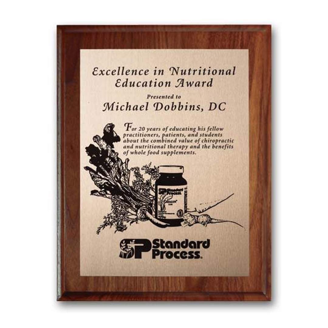 Etch/Oxidized Plaq - Walnut Cove Edge 10