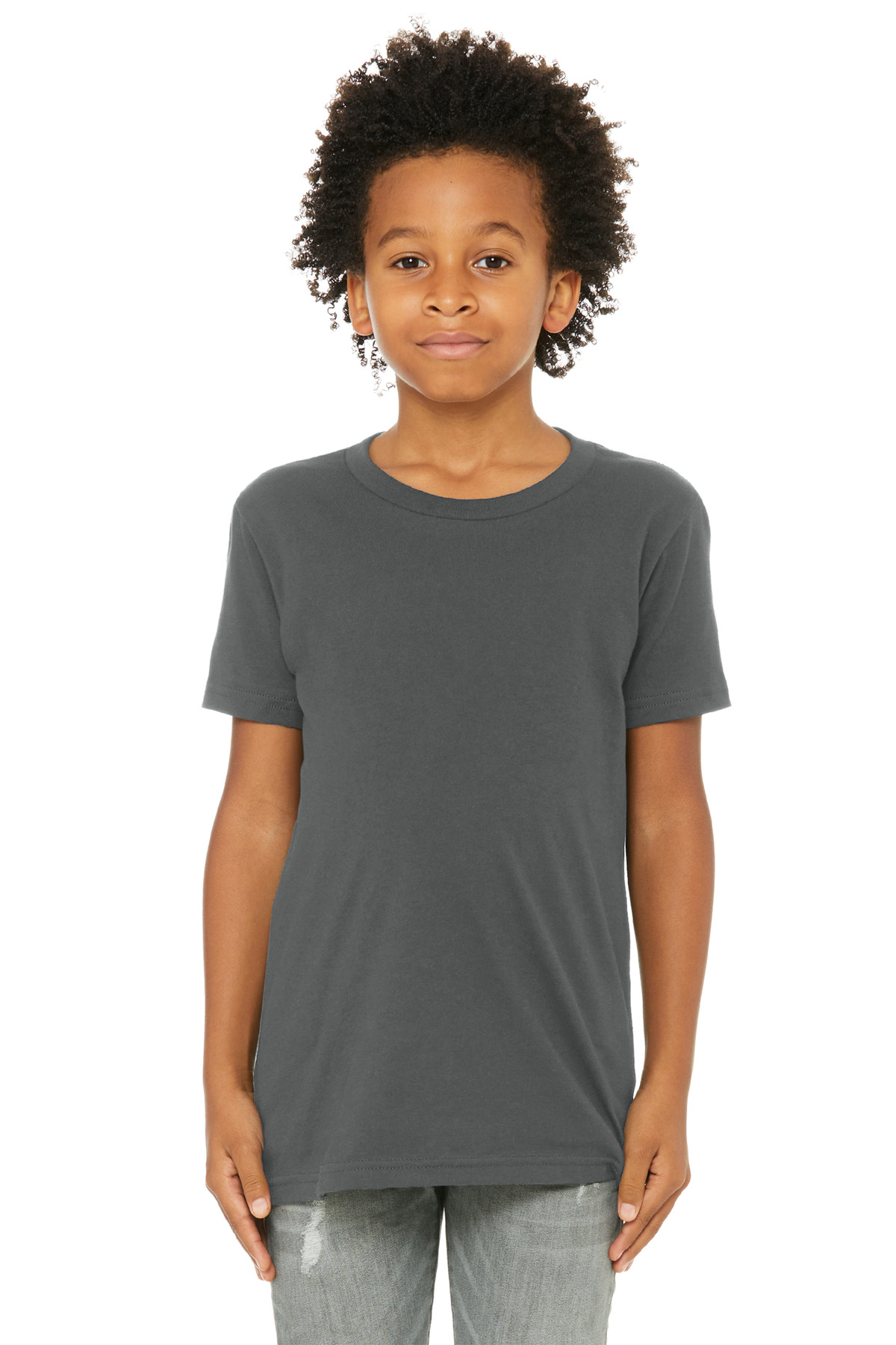BELLA+CANVAS Youth Jersey Short Sleeve Tee. BC3001Y 174