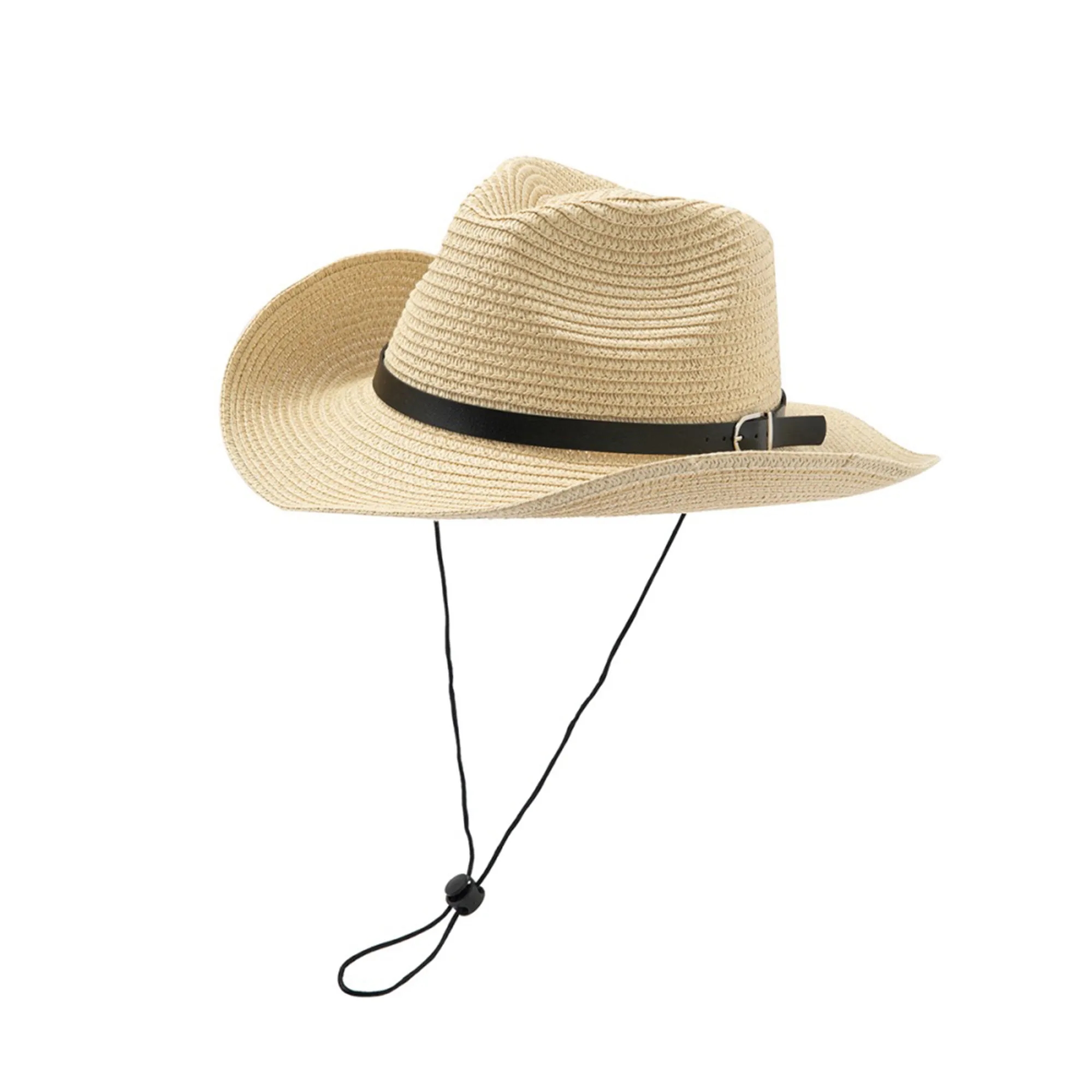 Unisex Travel Panama Summer Wide Brim Straw Hat 3