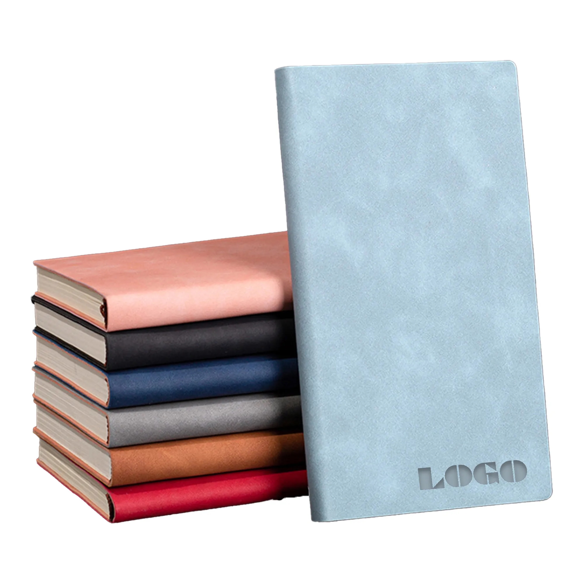 A6 Ruled Notebook Soft Faux Leather Cover