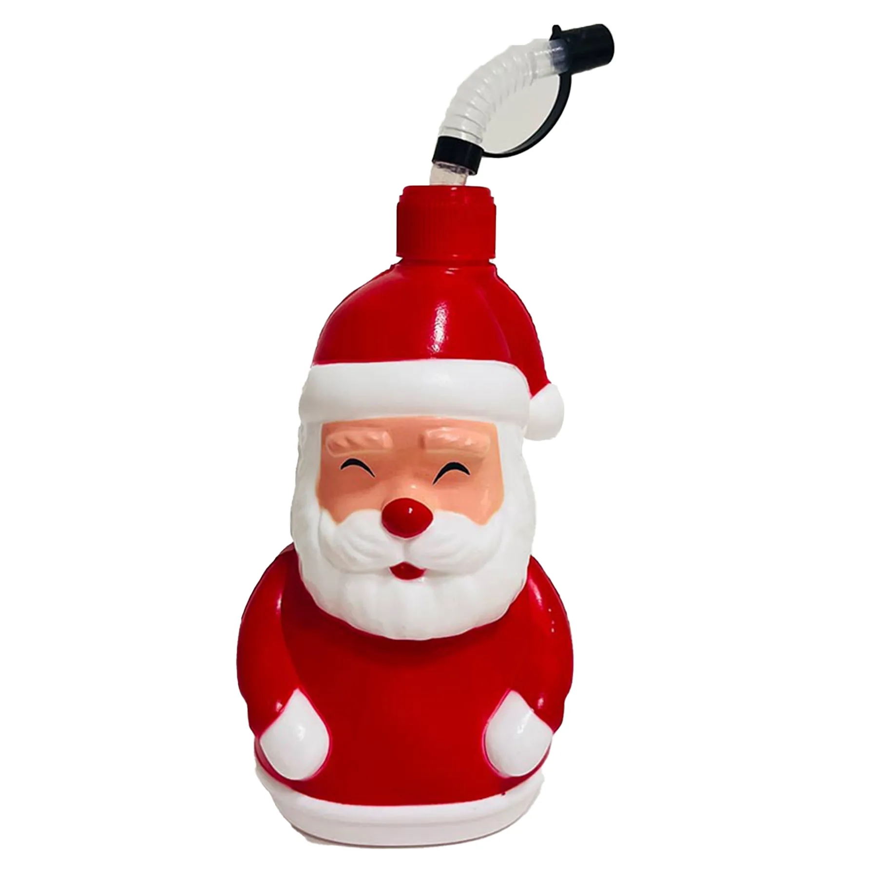 Polypropylene Christmas Large Capacity Straw Water Cup 2