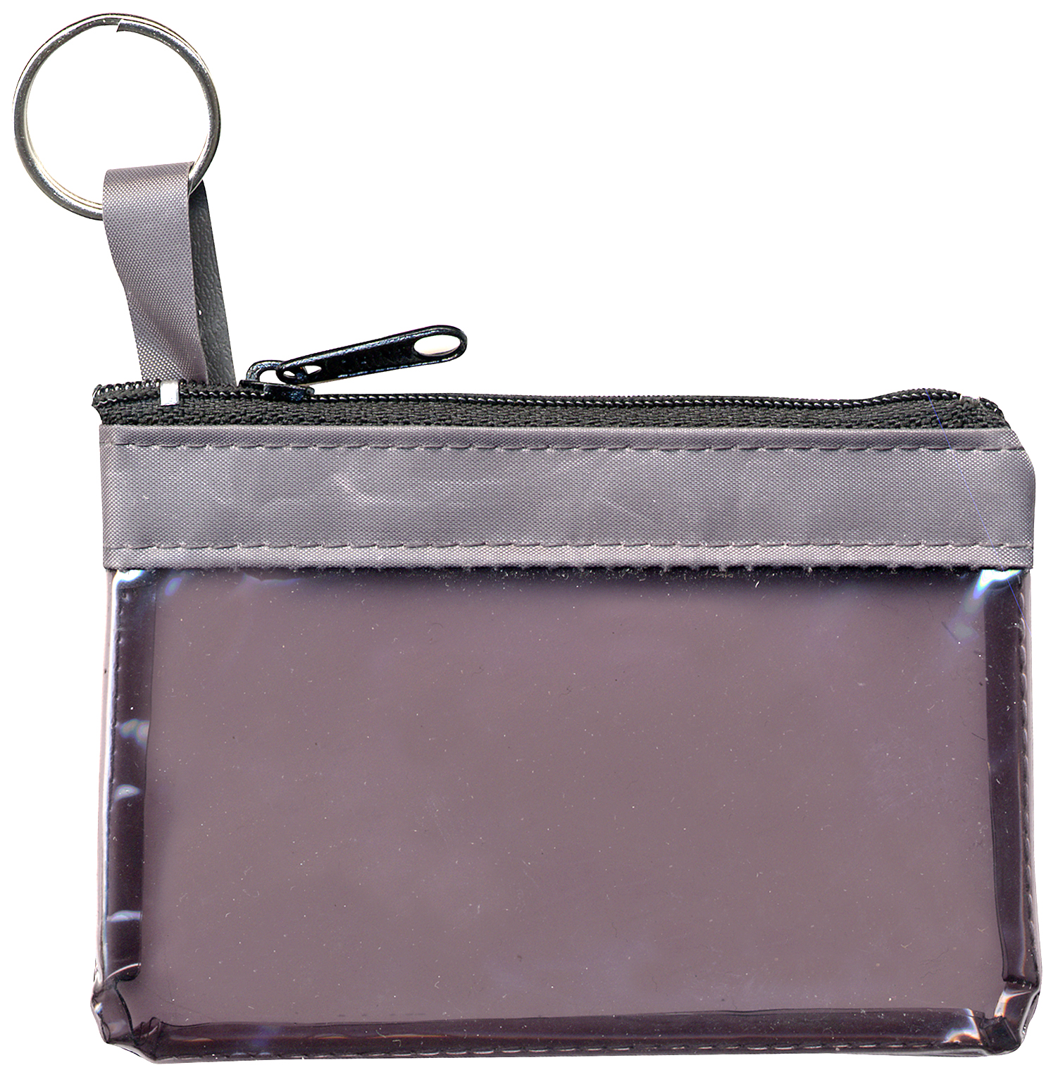 The Rainbow Translucent/ Crystal Clear Zip Pouches w/ Key Ring 6