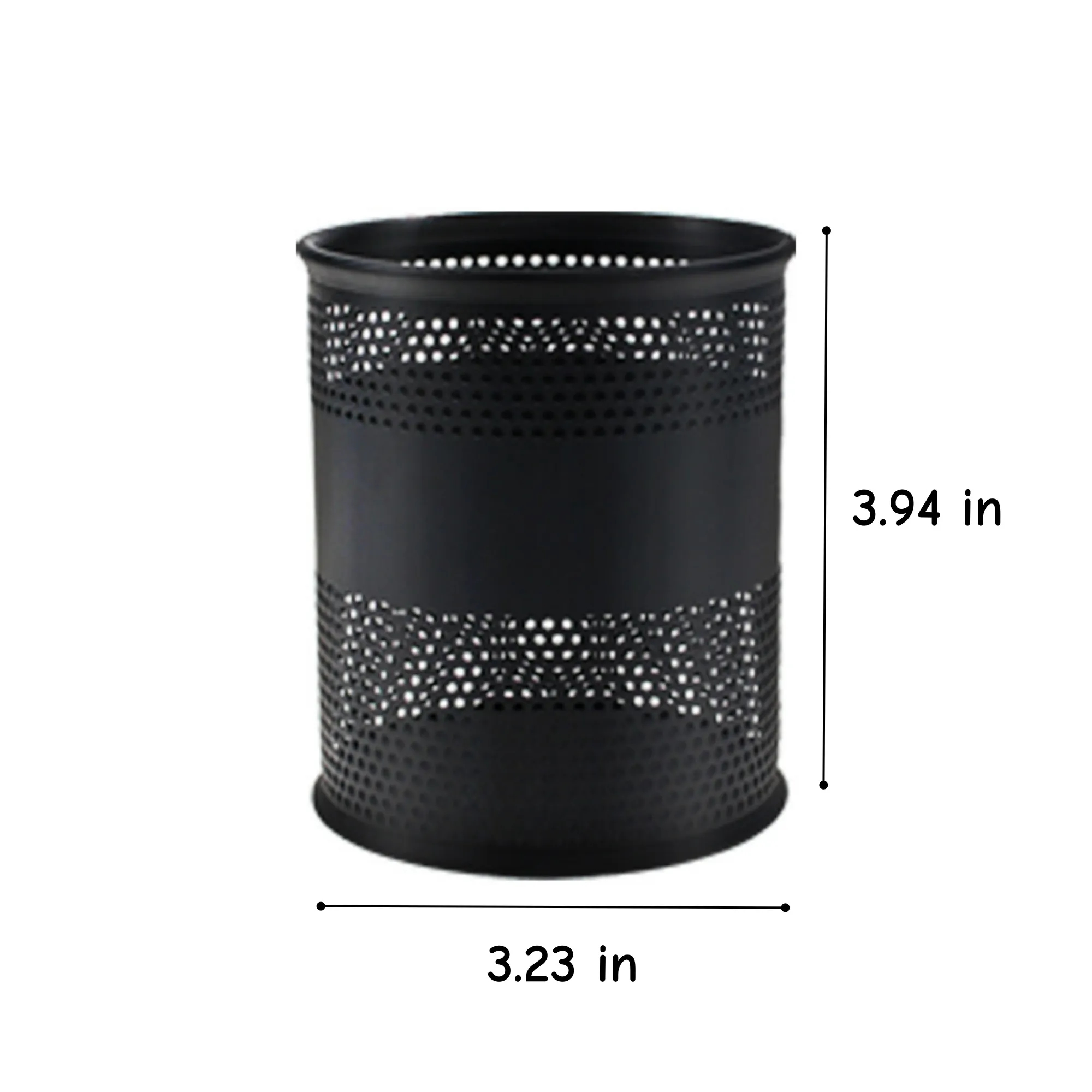 Metal Pen Holder Custom Logo Office Desk Organizer 2