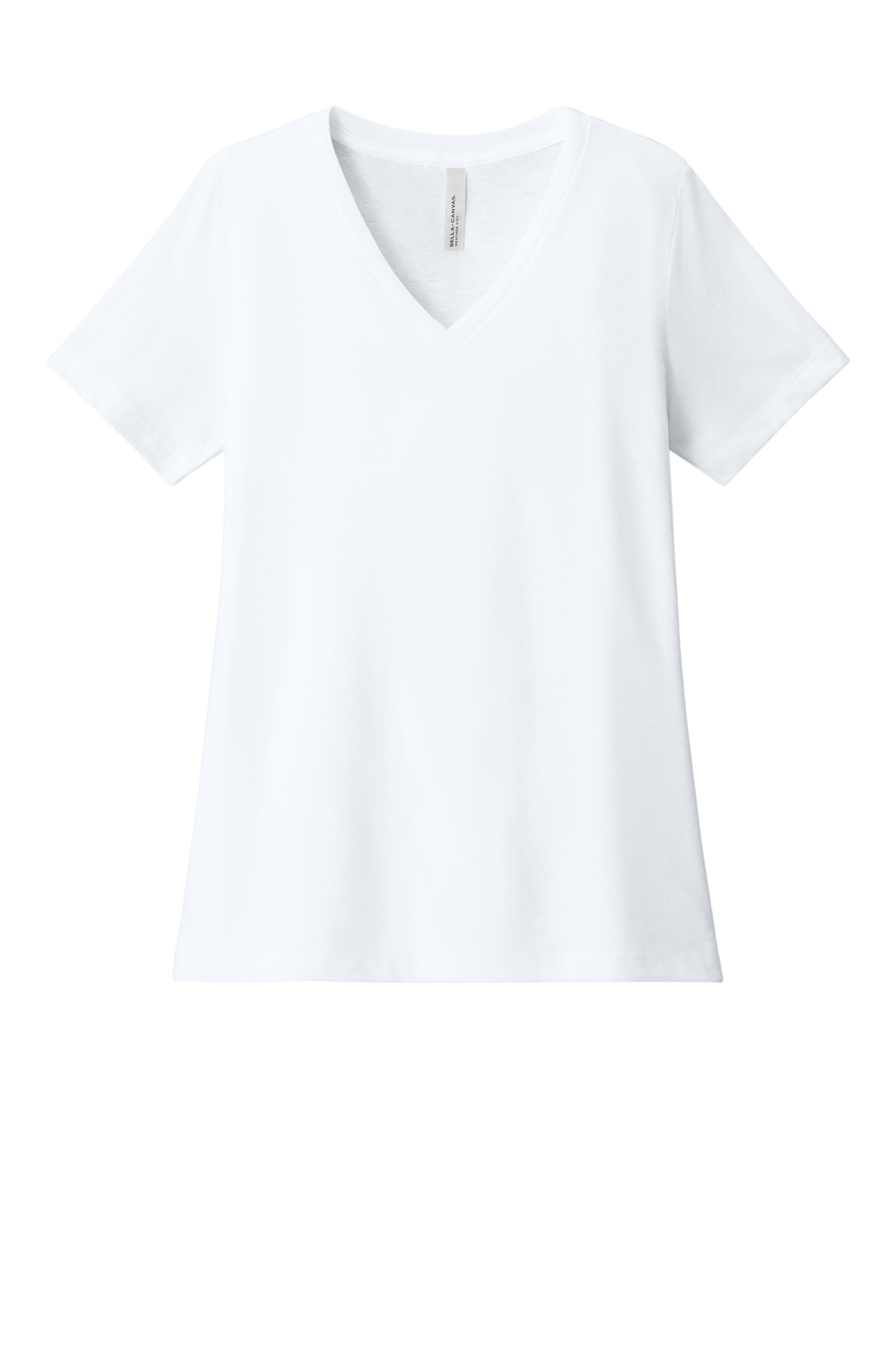 BELLA+CANVAS Women's Relaxed Heather CVC V-Neck Tee BC6405CVC 37