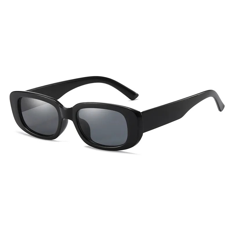 Solid Color Square Frame Sunglasses 8