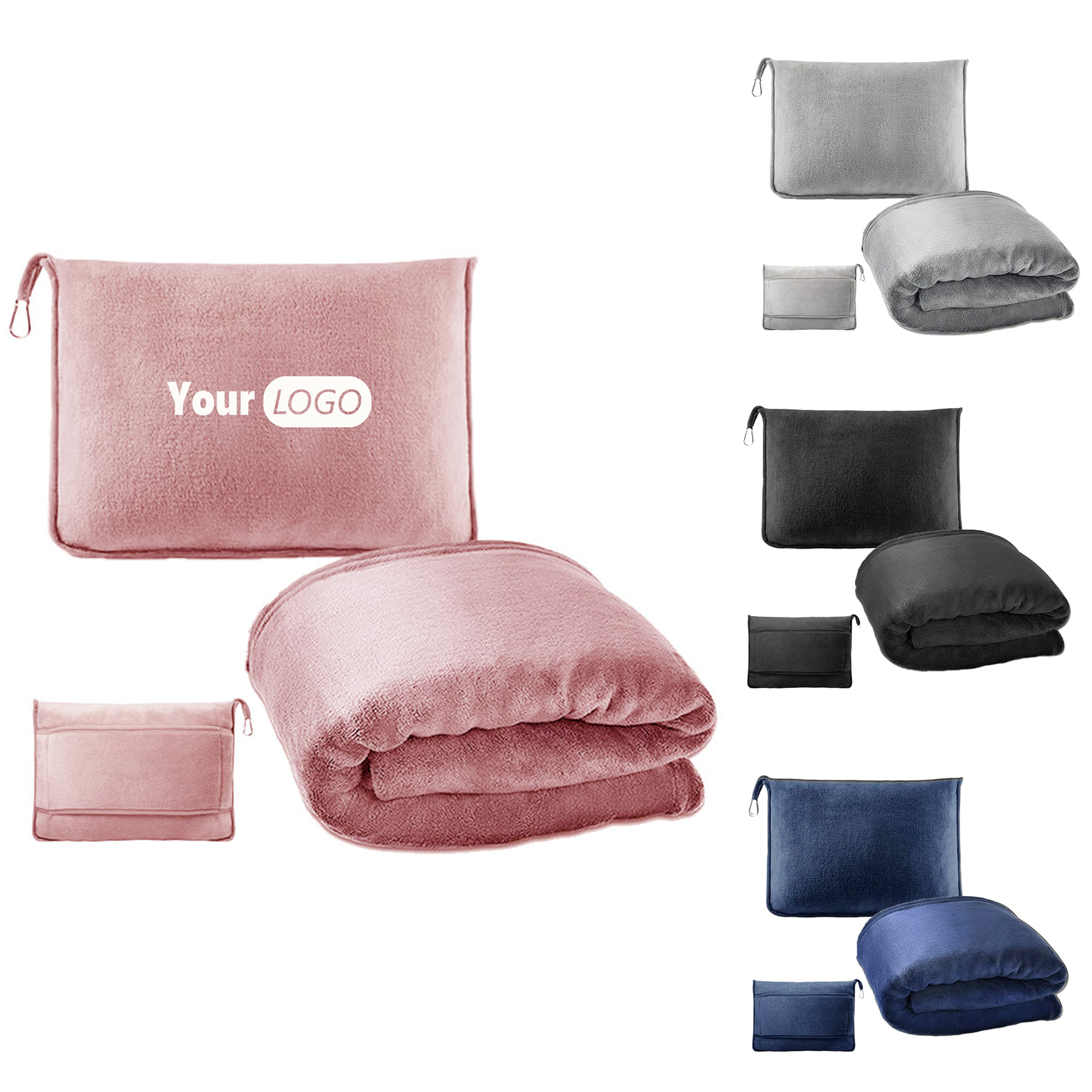 Travel Blanket and Pillow Combo 2-in-1 3