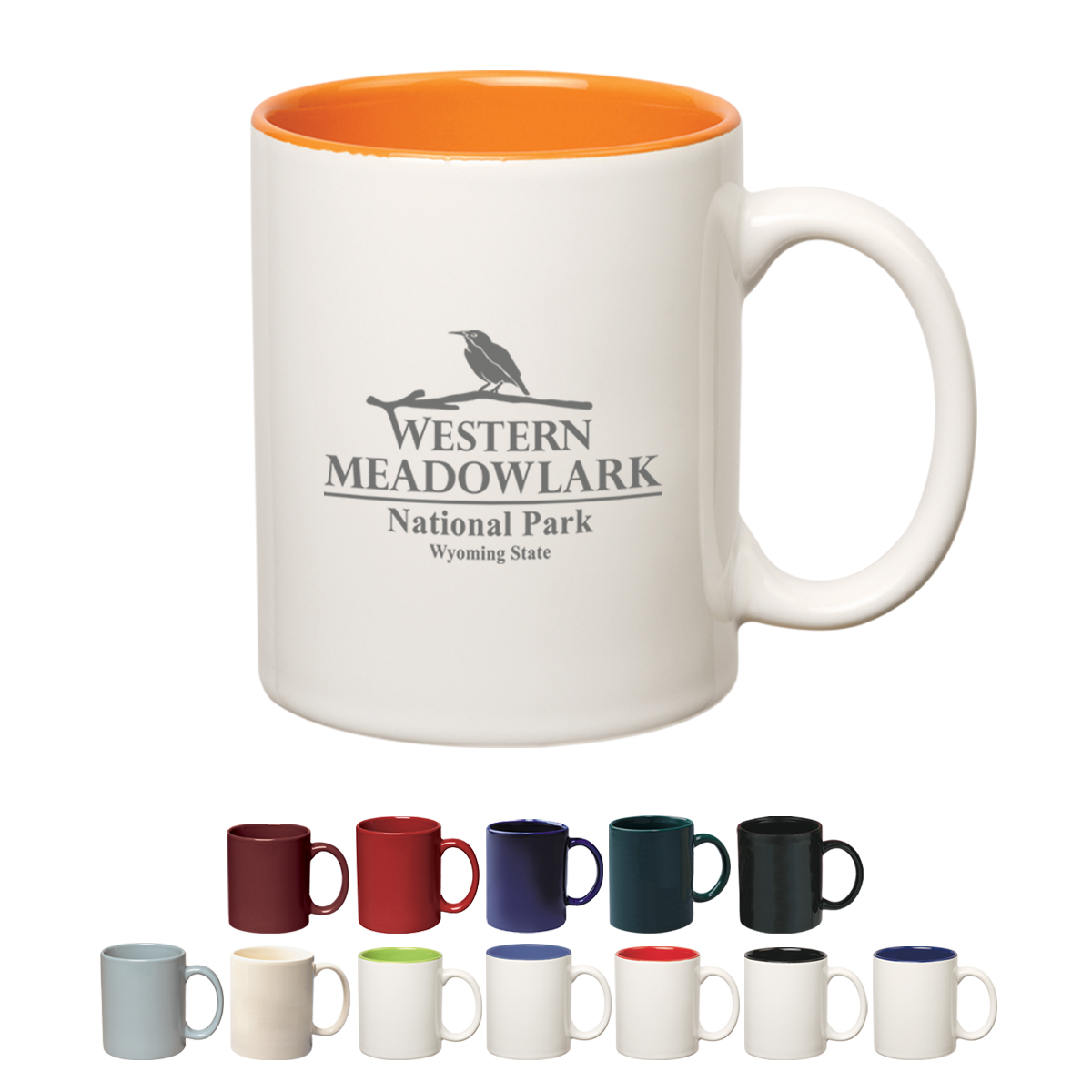 11 Oz. Hughes Stoneware Mug With C-Handle 10