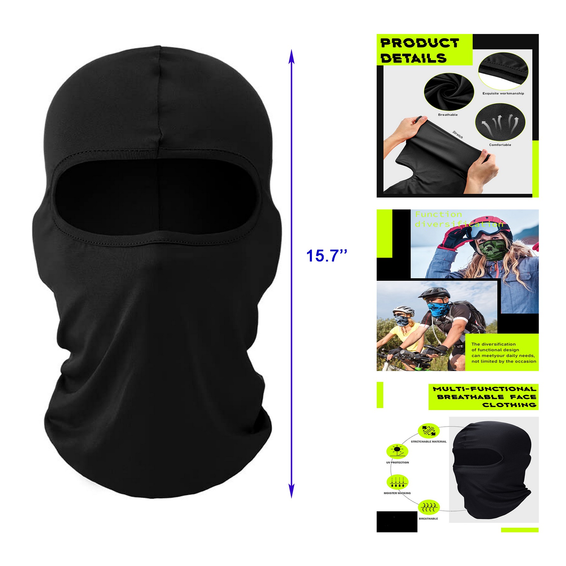 Winter Face Cover UV Protection 2