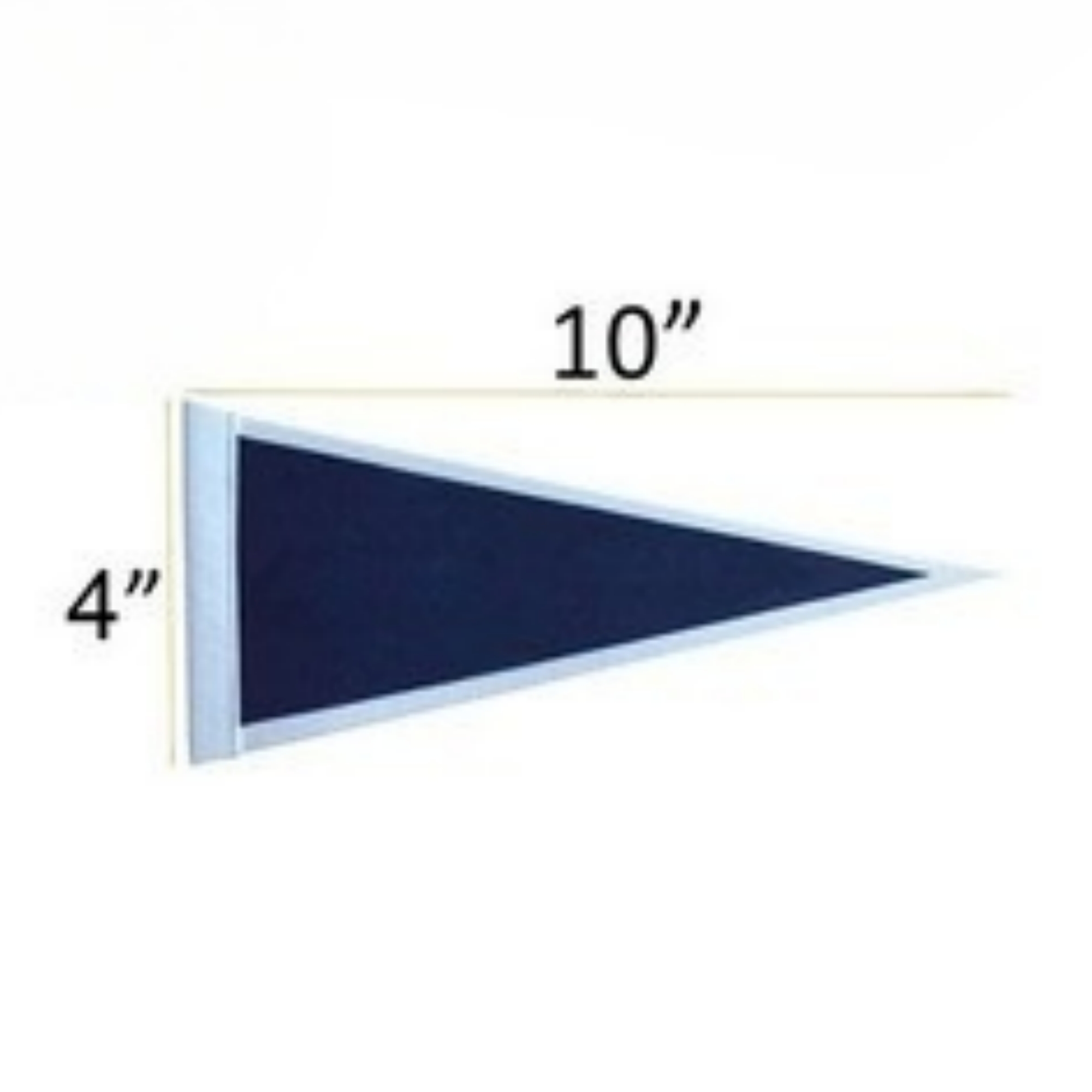 4" x 10" Multipurpose Decorative Printed Felt Pennant 2