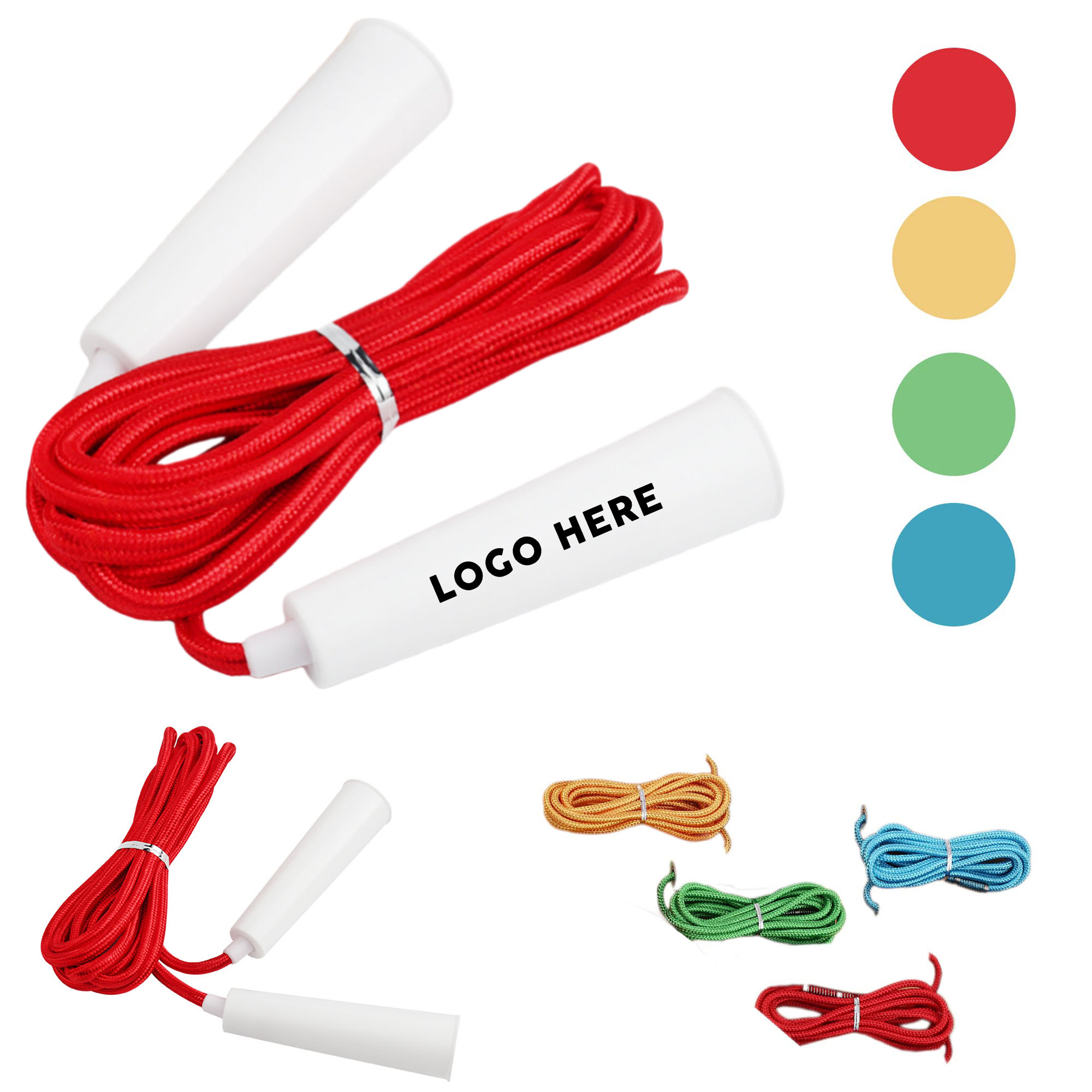 Jump Rope With Plastic Handles 1