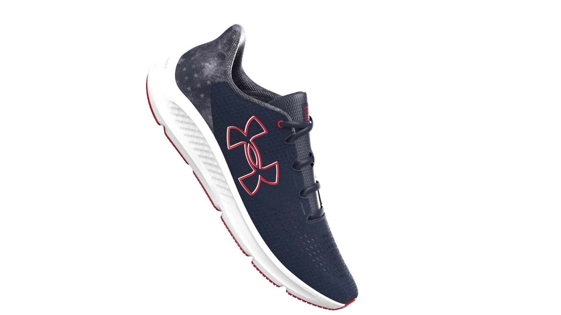 UA Charged Pursuit 3 Big Logo Freedom Men's Running Shoes 2