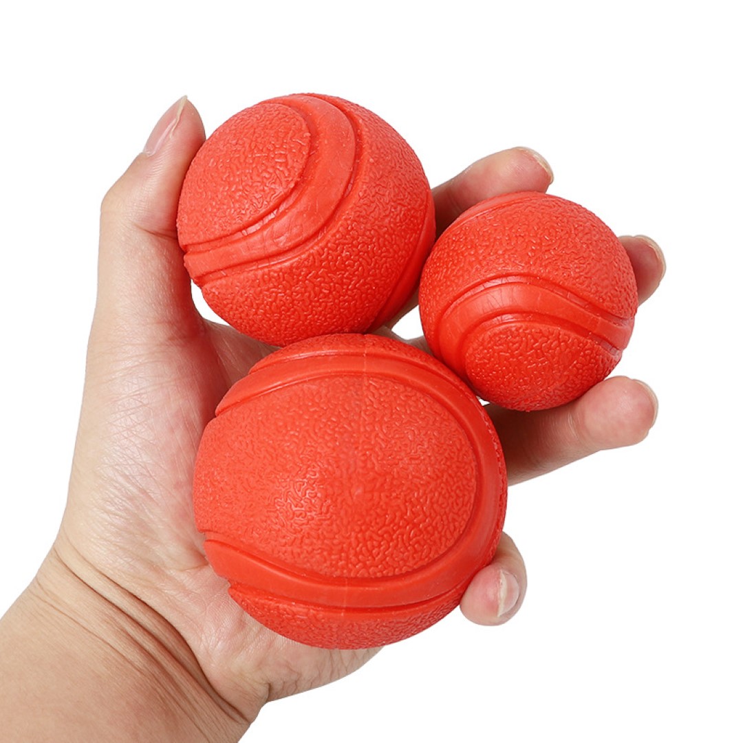 Solid Rubber Dog Balls 4