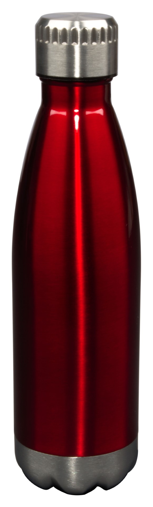 17 oz Red Stainless Steel Glacier Bottle