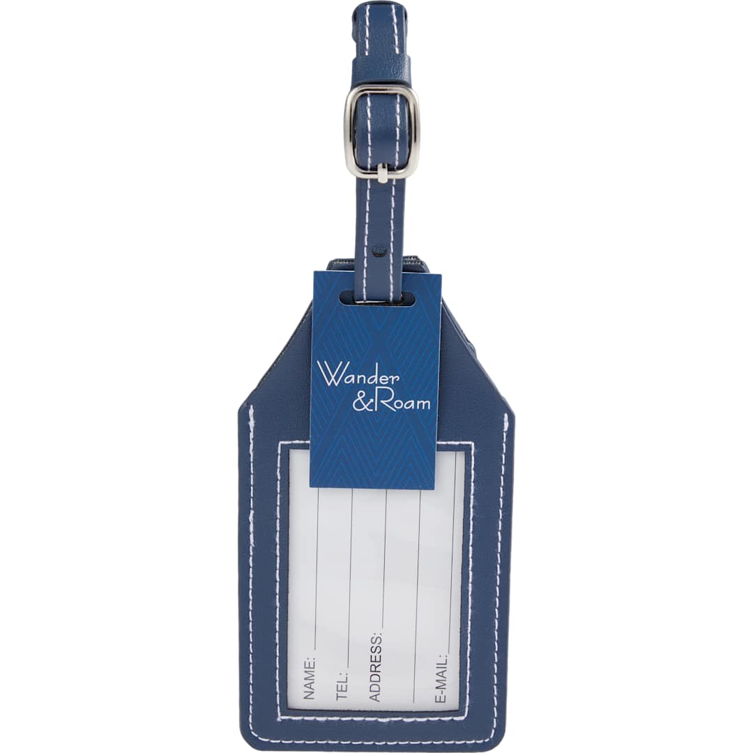 Wander & Roam Luggage Tag w/ Air Tag Holder 36