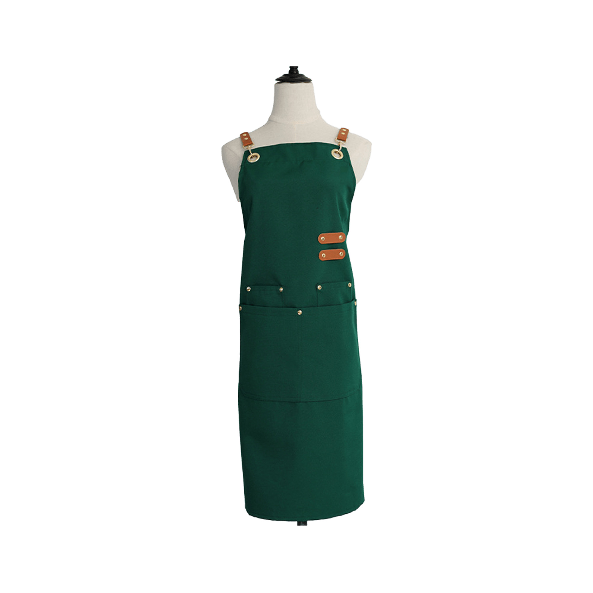 Waterproof And Oilproof Canvas Kitchen Apron 11