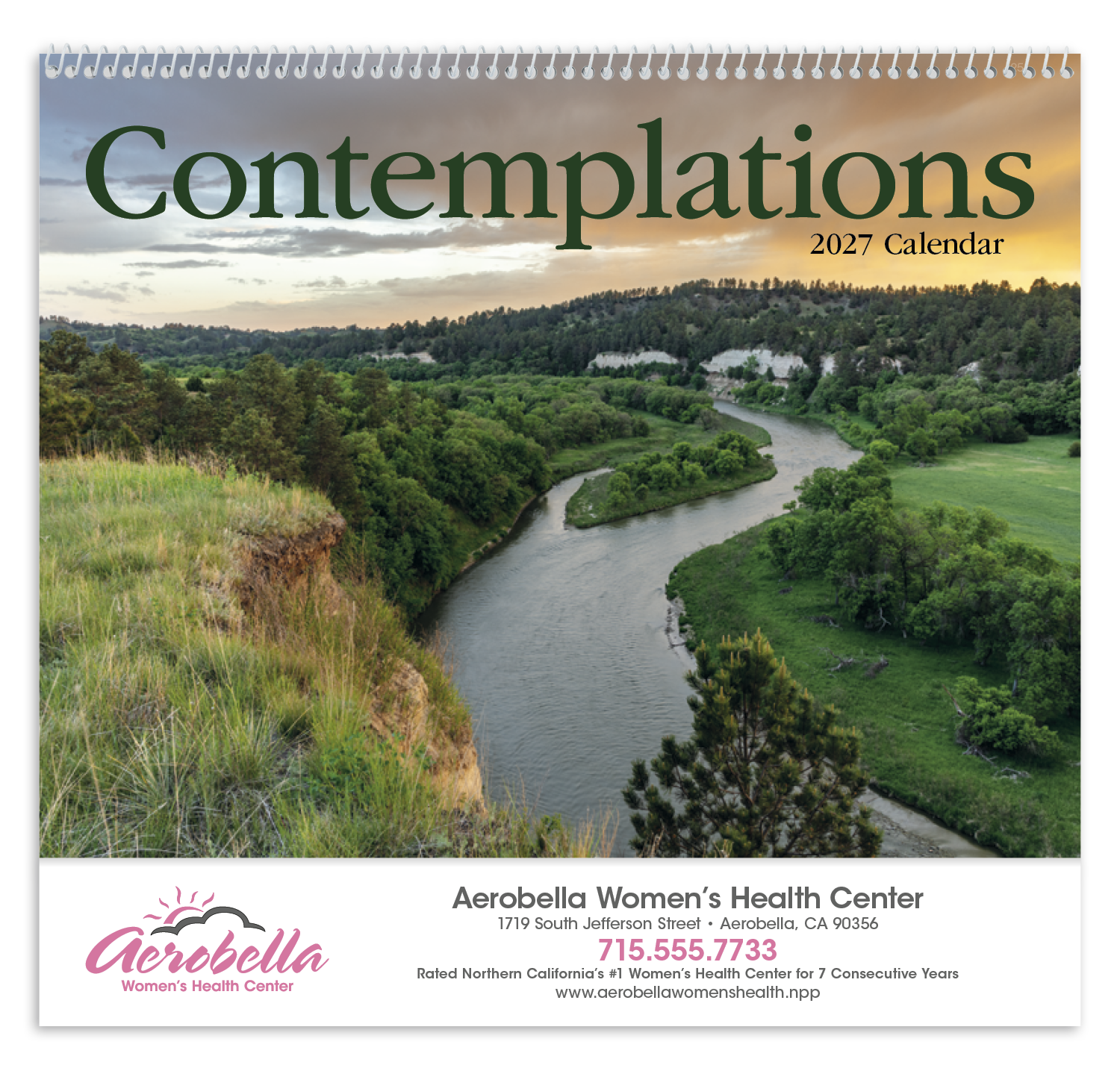 HotLine® Products Contemplations Appointment Calendar - Spiral 58