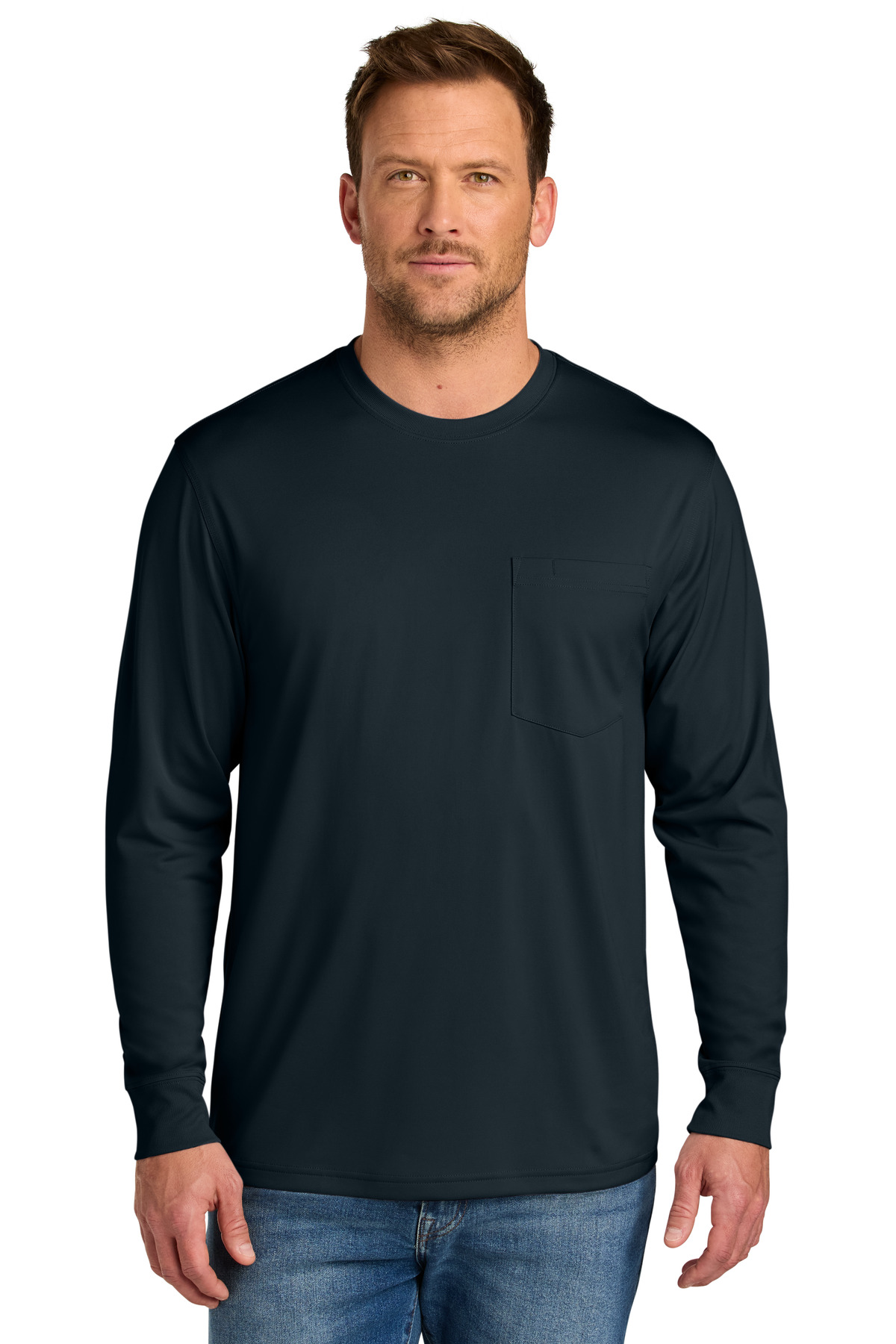 CornerStone Workwear Pro Long Sleeve Pocket Tee CS440LSP 23