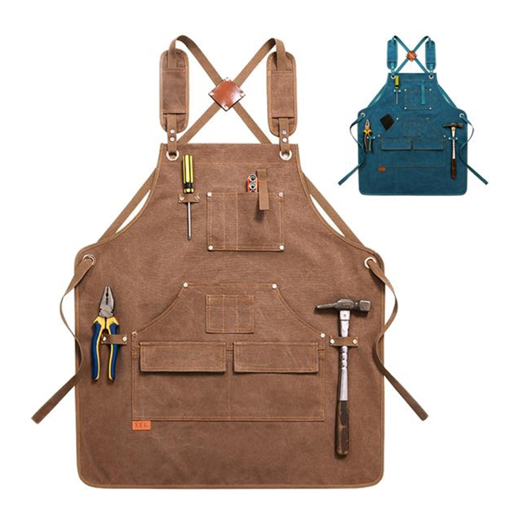 Barber Baking Cafe Gardening Carpenter Canvas Apron 2