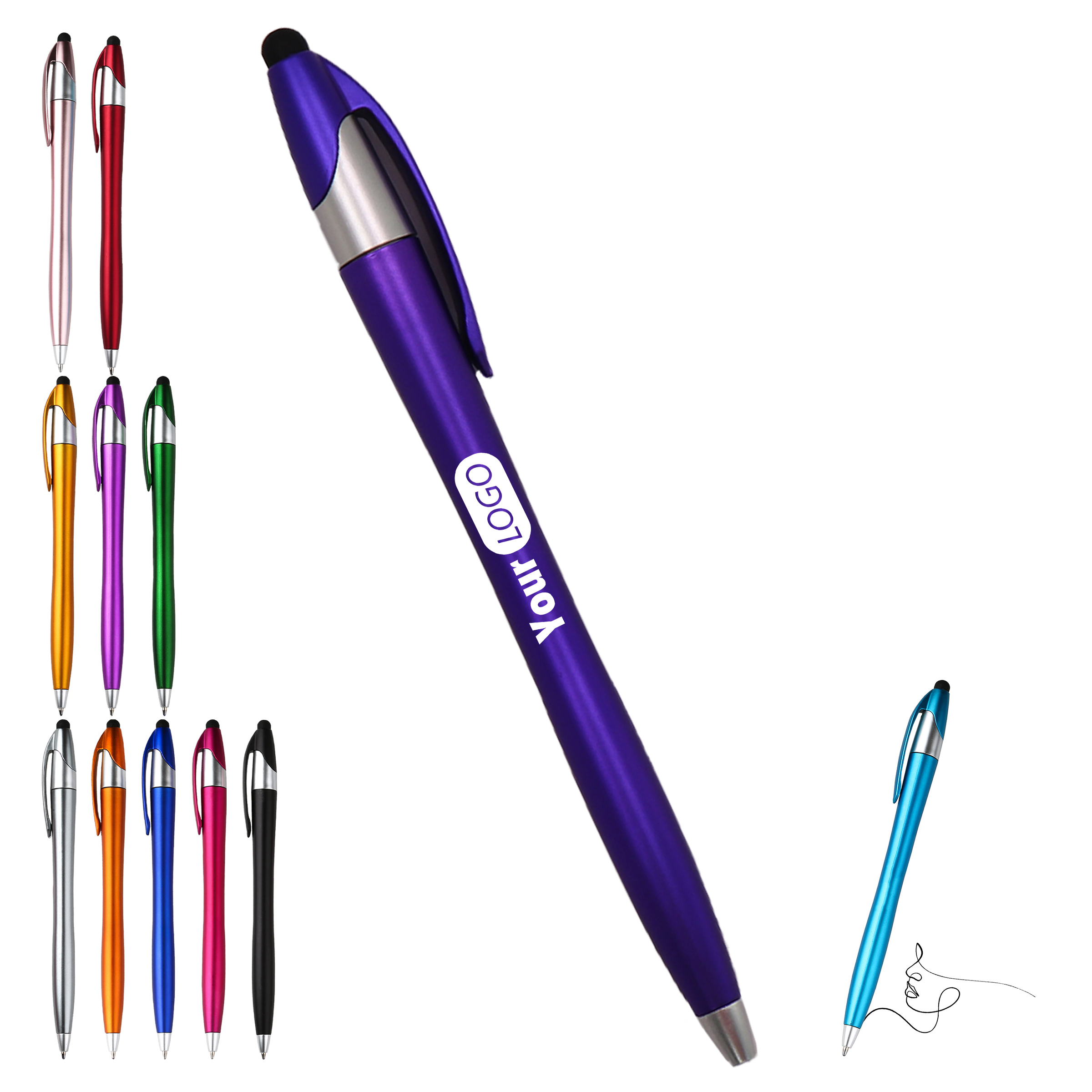 Touchscreen Stylus Ballpoint Pen 6