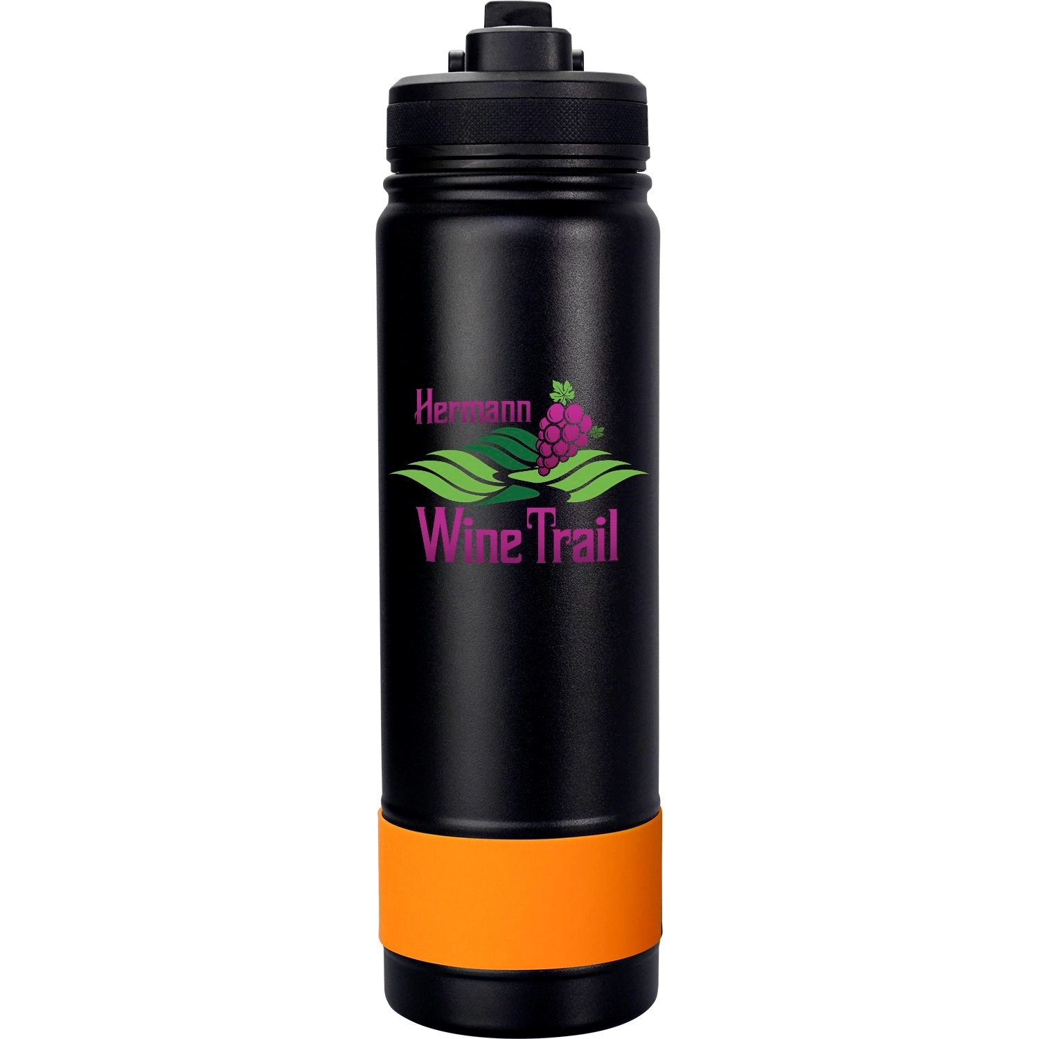 Pop Up 24 oz. Colorful Banded Bottle 9