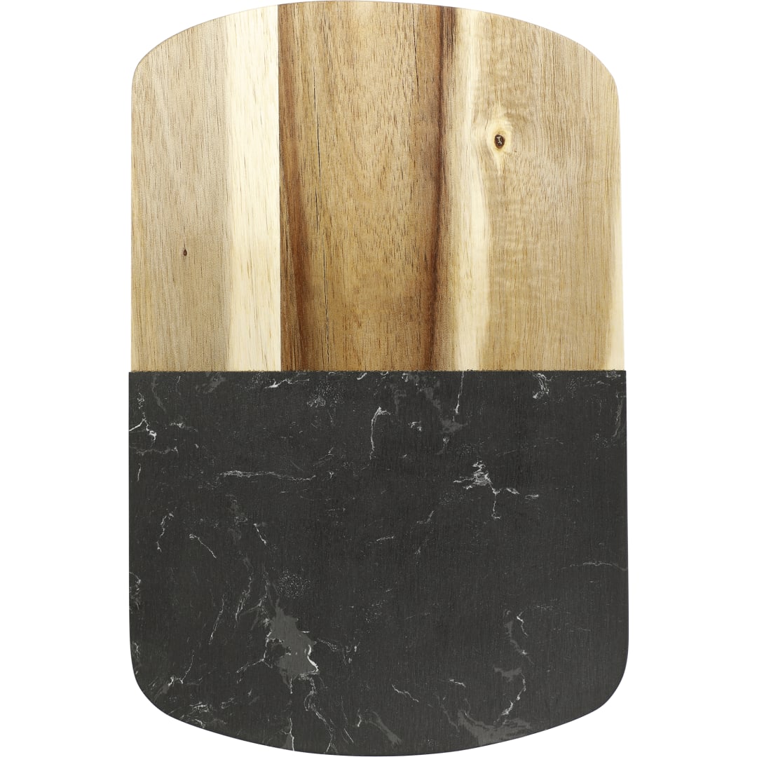 Black Marble Cheese Board Set with Knives 24