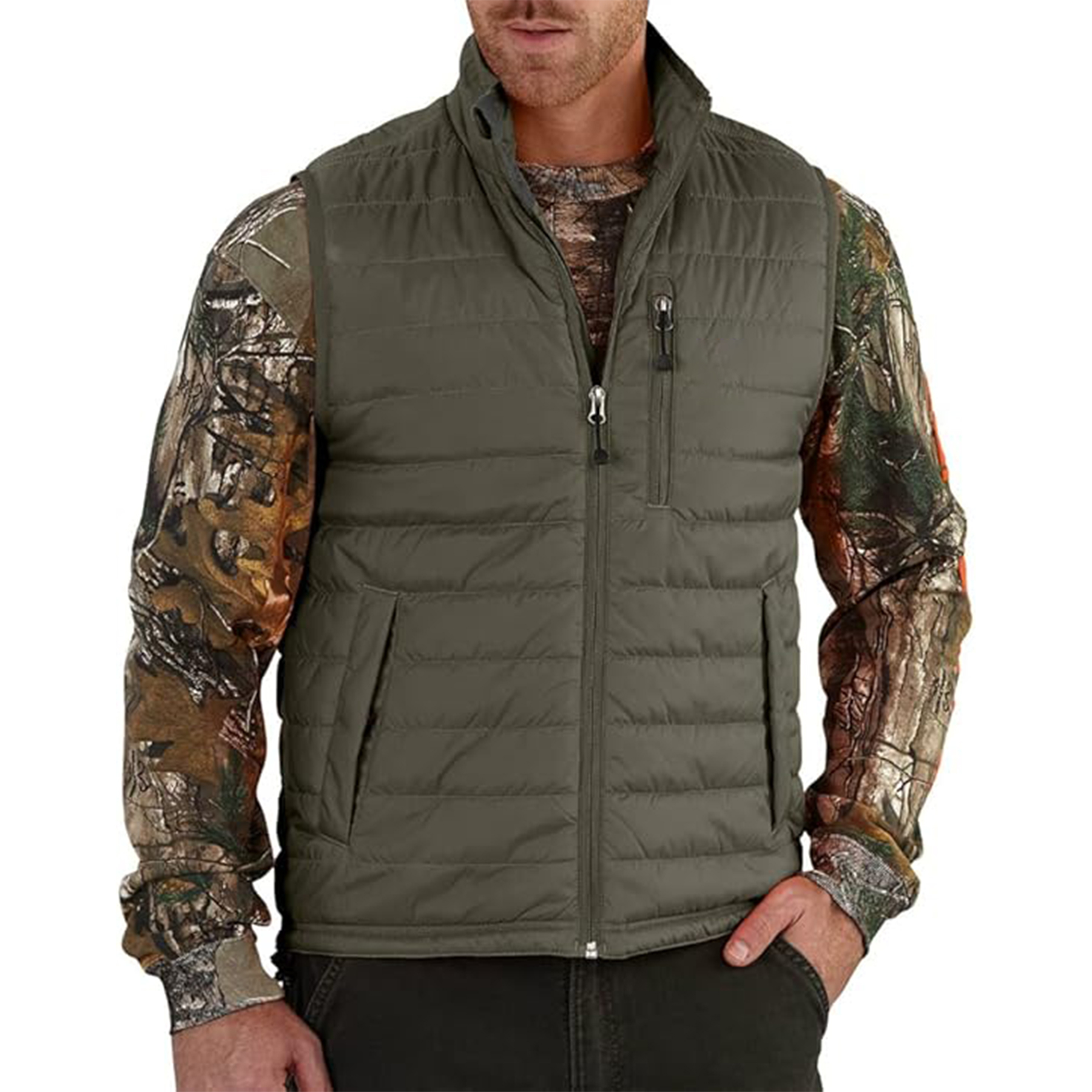 Relaxed Fit Lightweight Insulated Vest 7