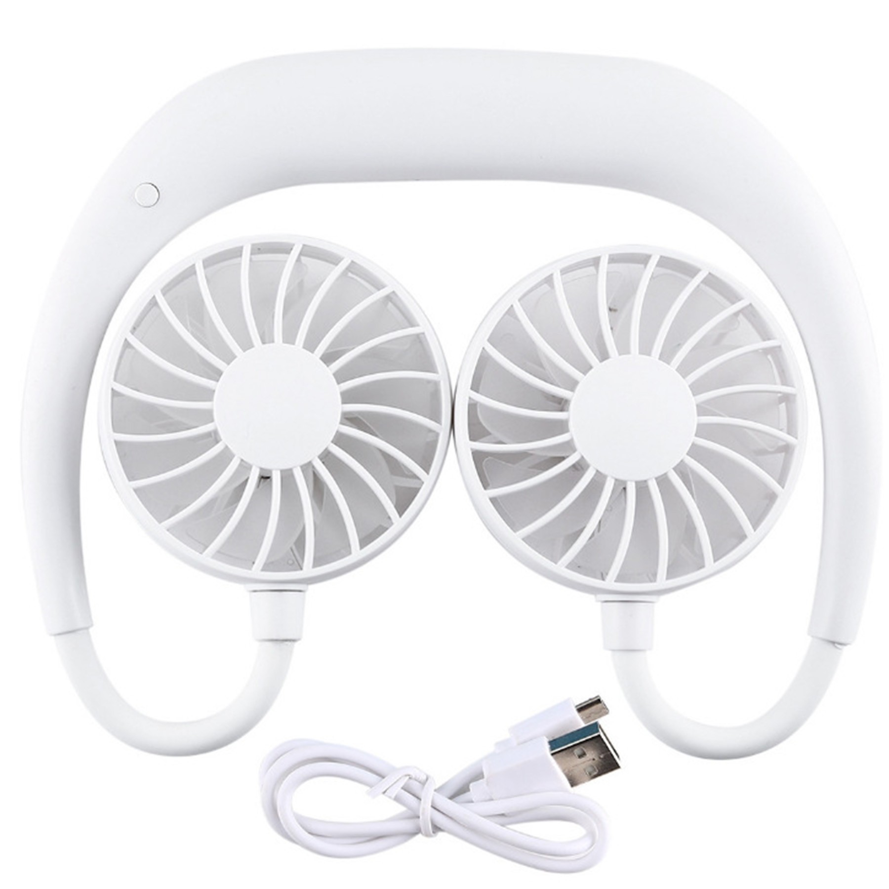 Sports Hanging Neck Fan With Led Light 6