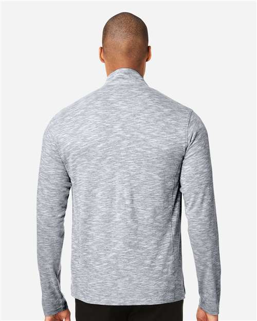 Men's Eclipse Jacquard Quarter-Zip Pullover - NE415 18