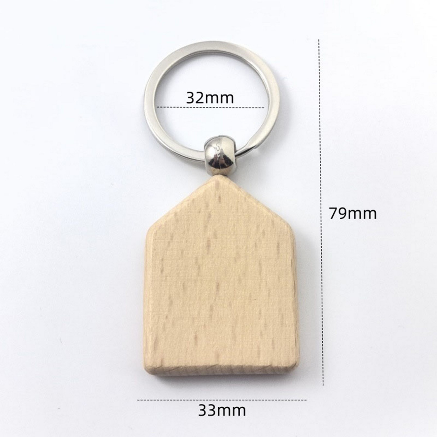 DIY Wooden Key Chain 10