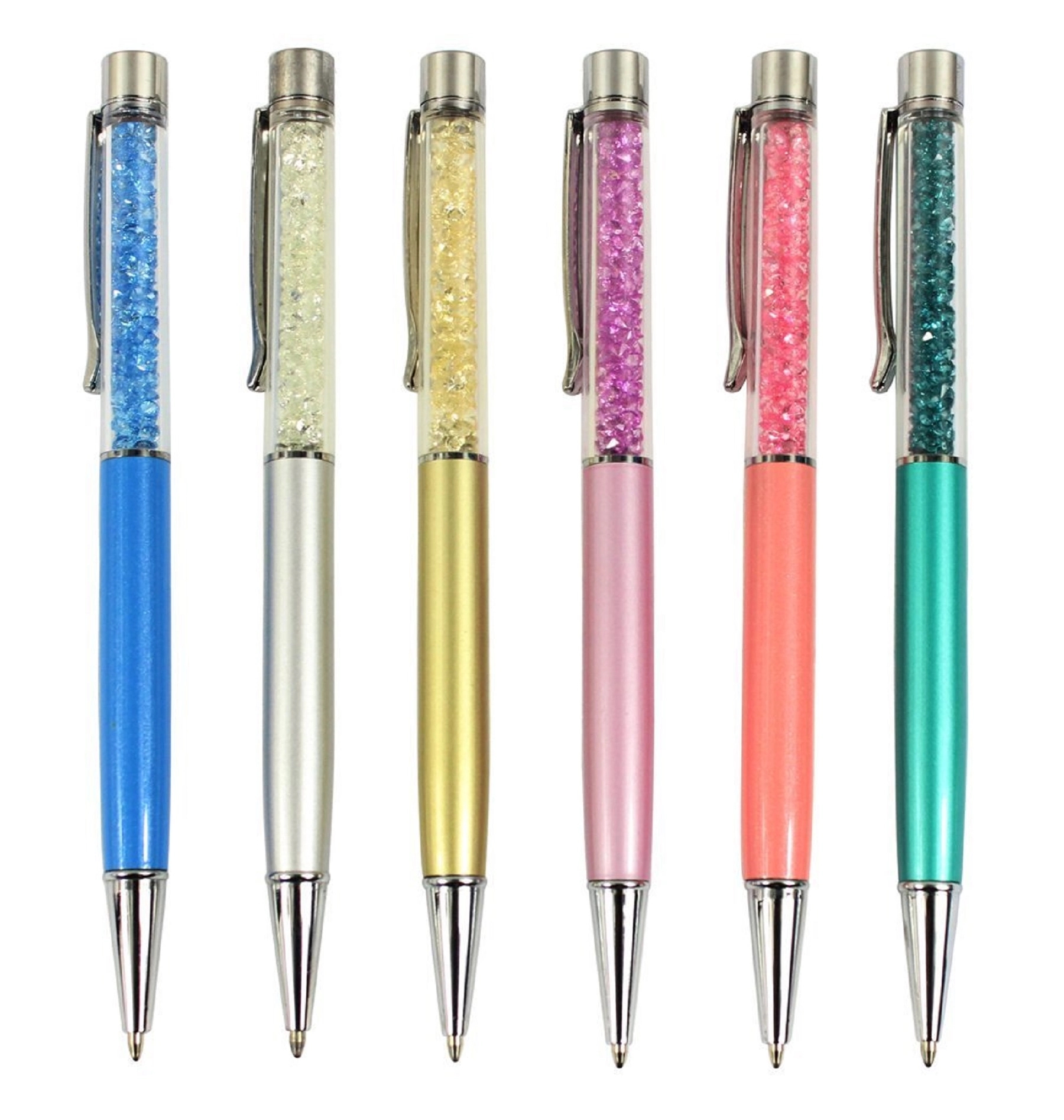 Crystal pen with diamond top 6