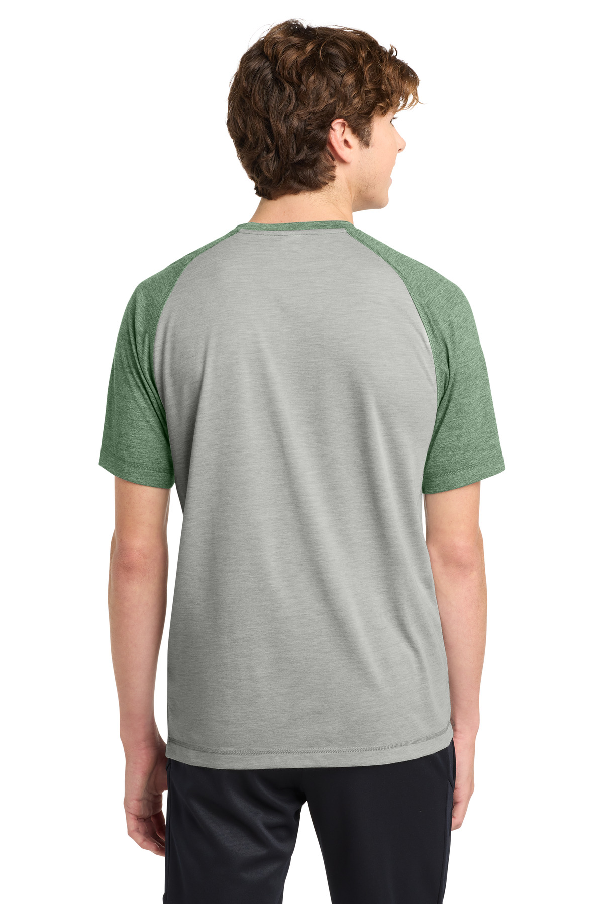Sport-Tek PosiCharge Tri-Blend Wicking Raglan Tee. ST400 110