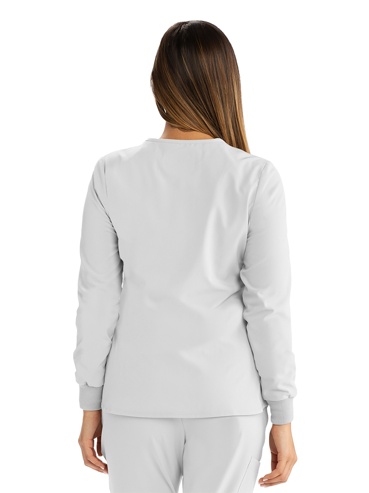 Skechers - Women's Two-Pocket Snap-Front Stability Warm-Up Scrub Jacket 13