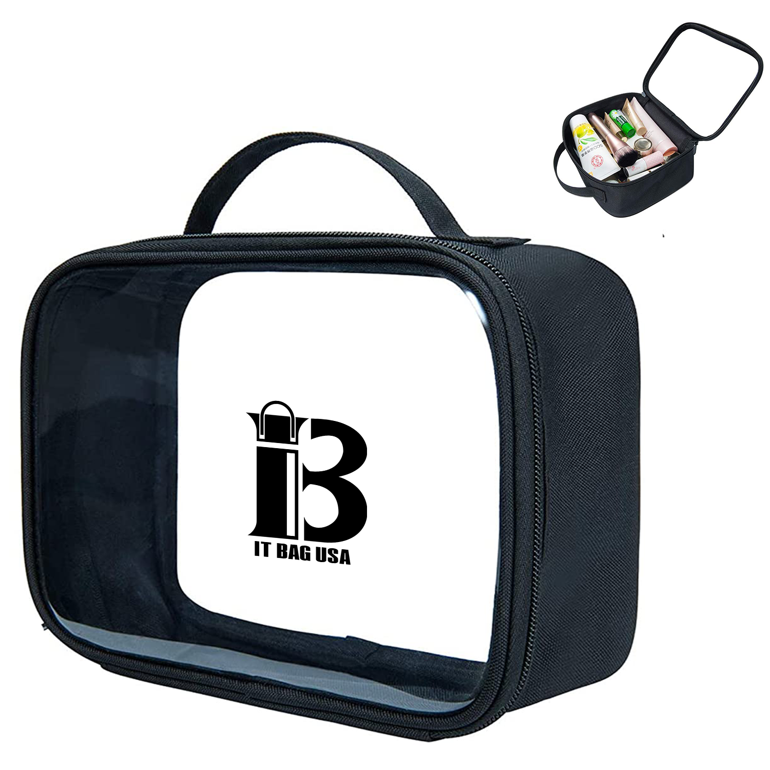 Clear Travel Liquids Toiletries Bag 2