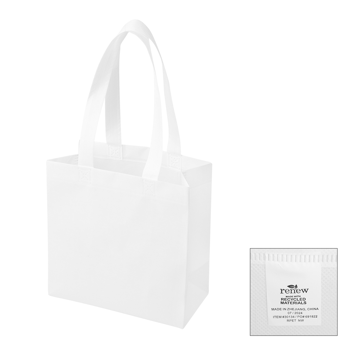 Rowan rPET Non-Woven Shopper Tote Bag 2