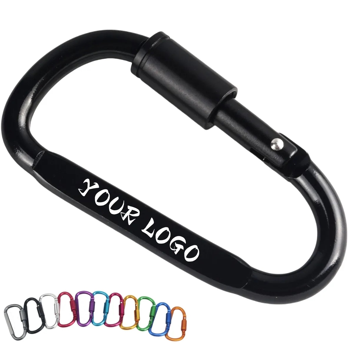 MOQ100 Aluminum Alloy Carabiner Mountaineering Buckle Lock 2