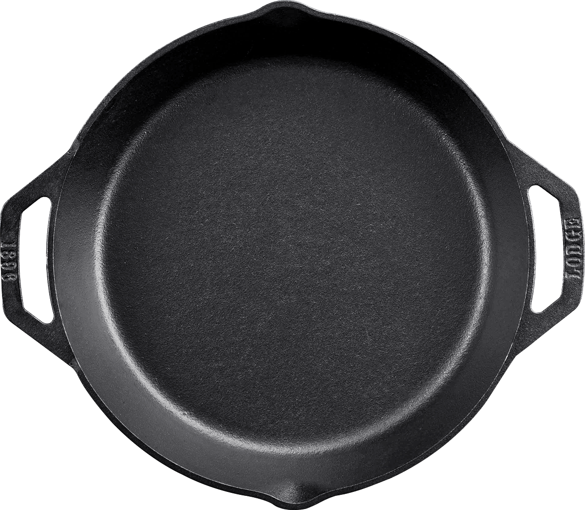 Lodge® 12" Cast Iron Dual Handle Pan 5