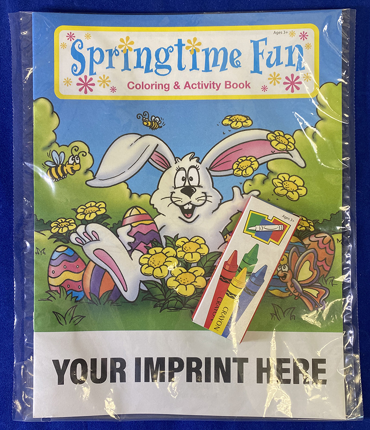 COLORING SET - Springtime Fun Coloring Book Fun Pack 2