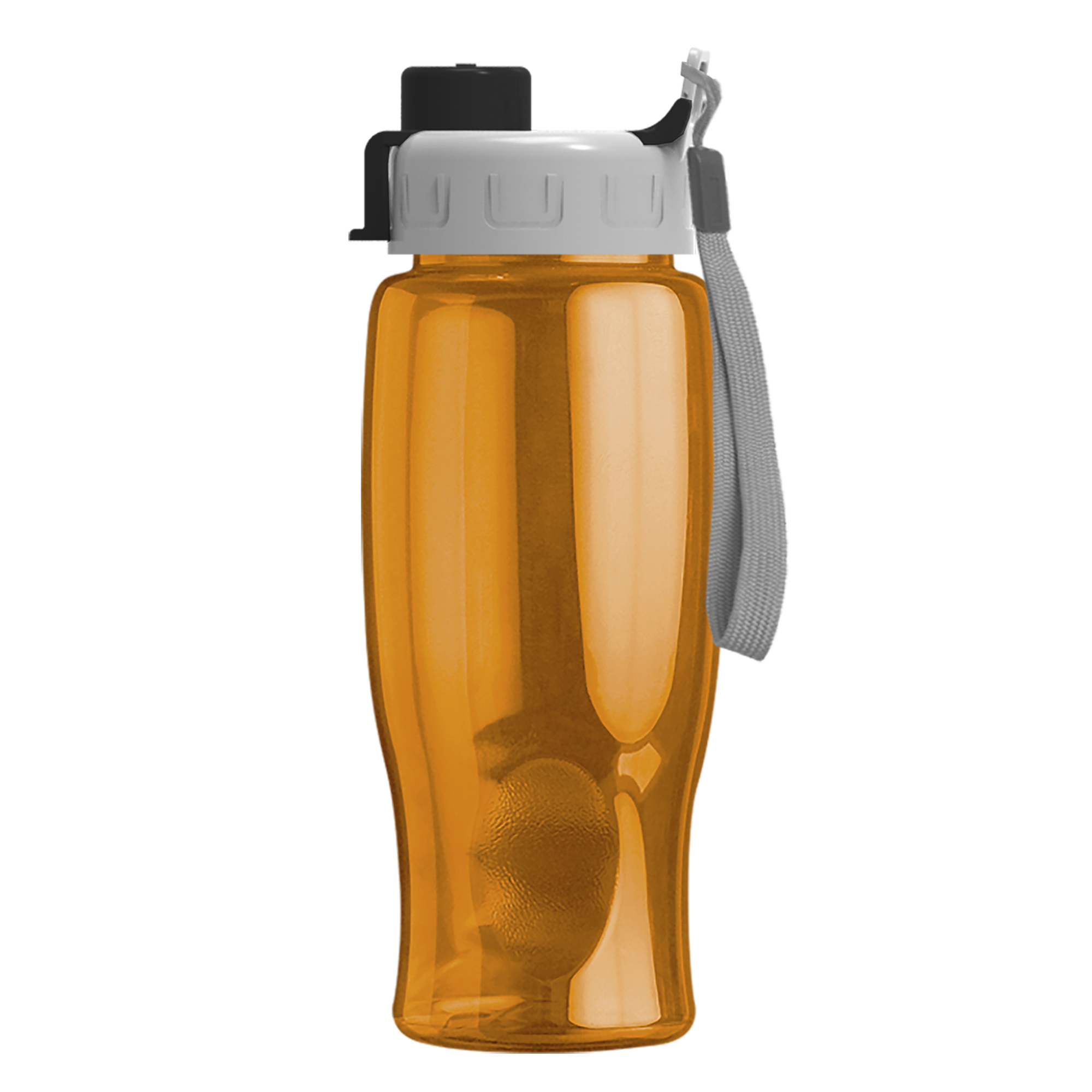 Poly-pure - 27 oz. Transparent Bottle with Quick Snap 9