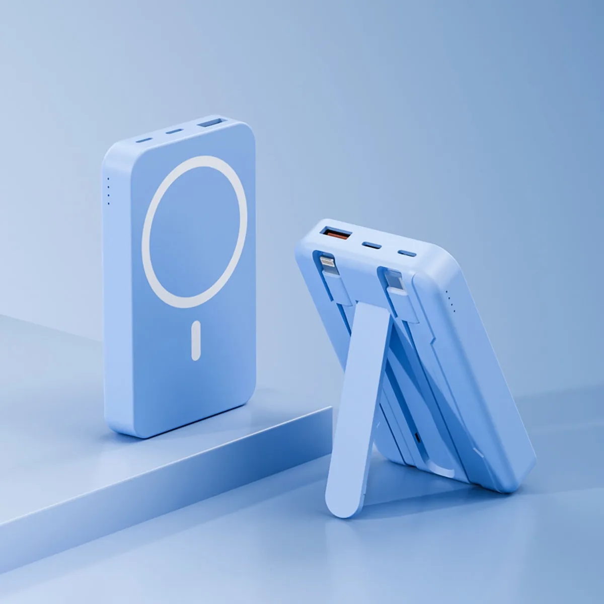 Magnetic Wireless Power Bank 20000mAh Mobile Battery 6