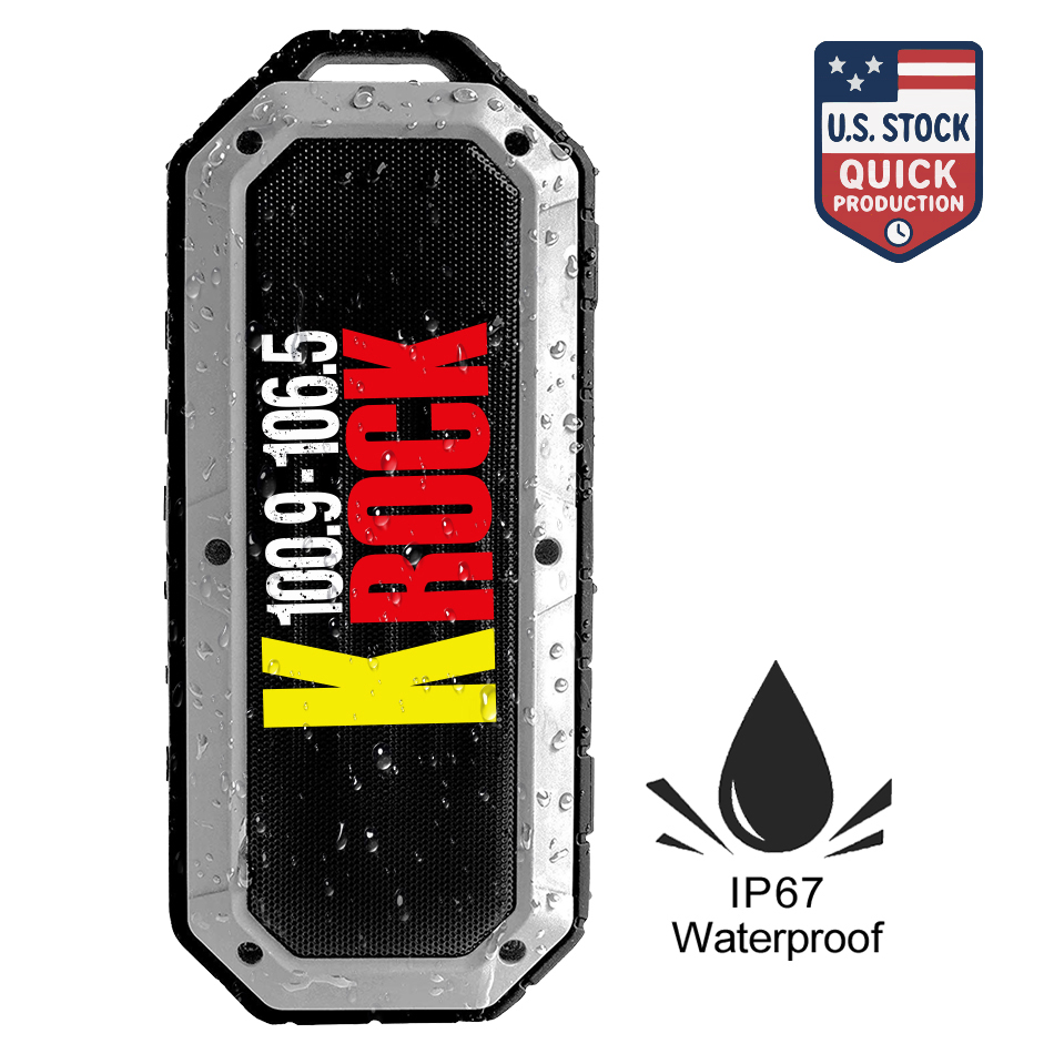 SonicWave IP67 Waterproof Bluetooth Speaker - Perfect For Outdoors