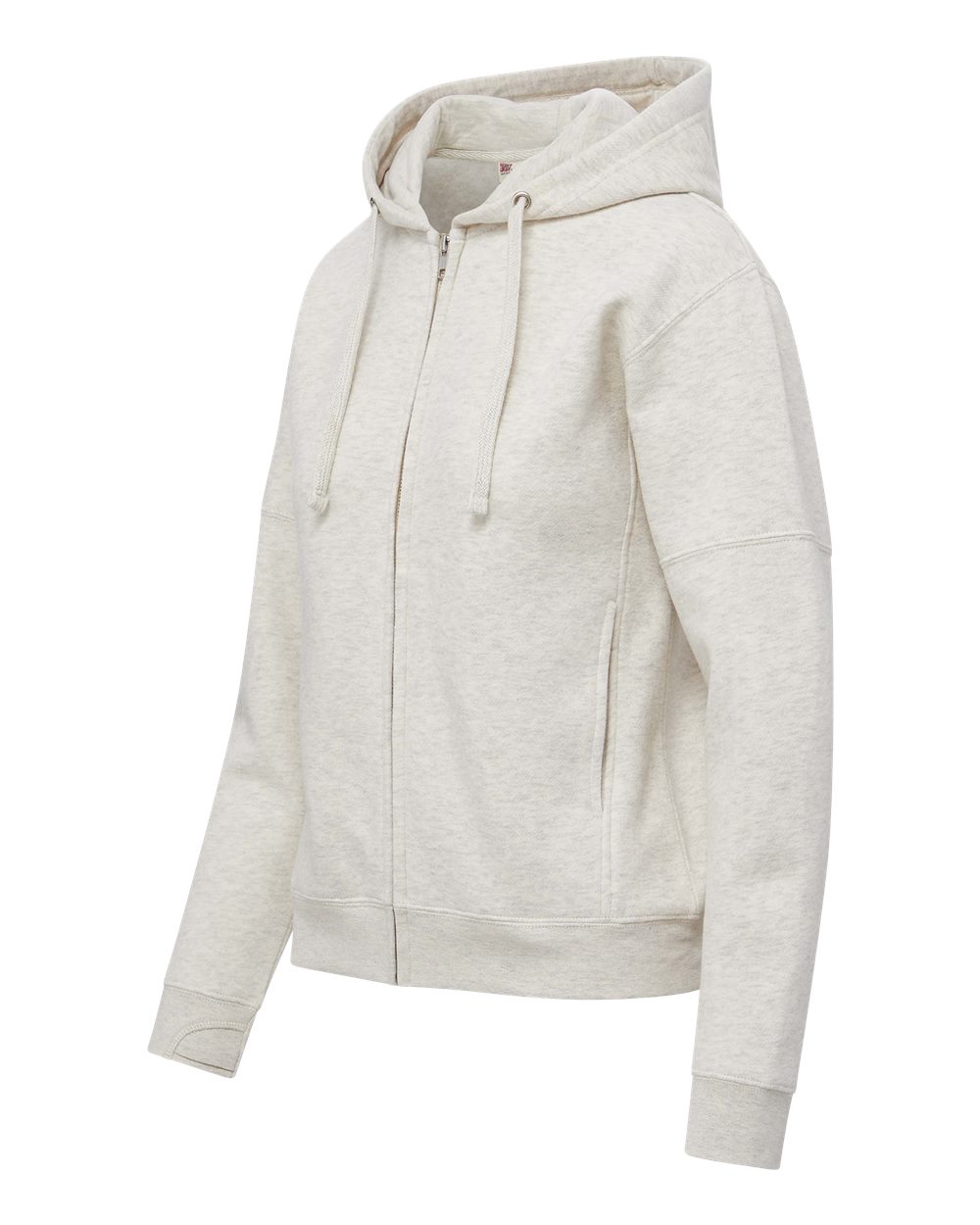 Women's Vintage Fleece Hooded Full-Zip Sweatshirt - W25165 34