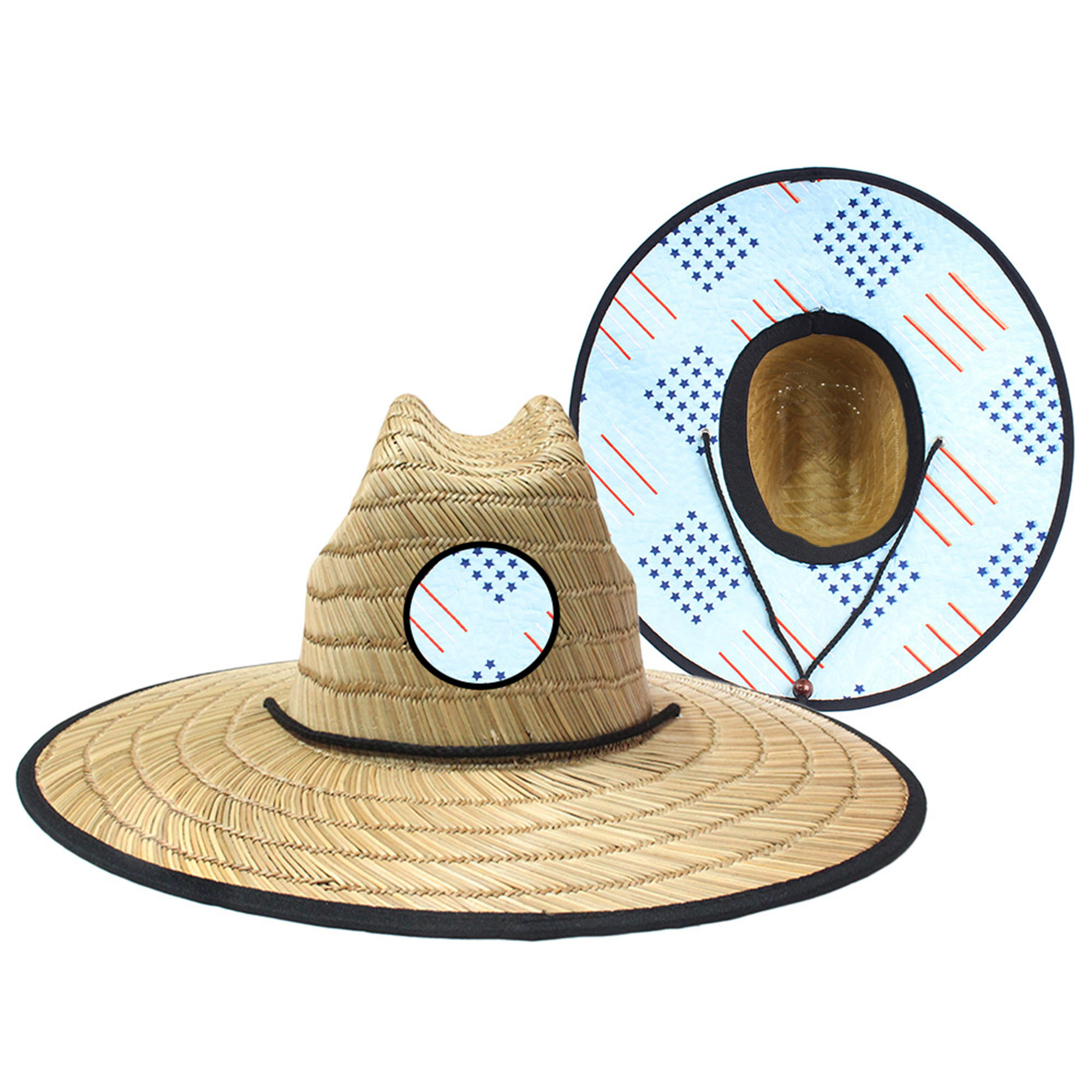 Custom Lifeguard Hat With Wide Brim Shade 2