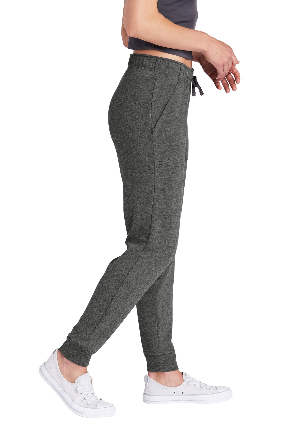 Sport-Tek Women's PosiCharge Tri-Blend Wicking Fleece Jogger LST299 12