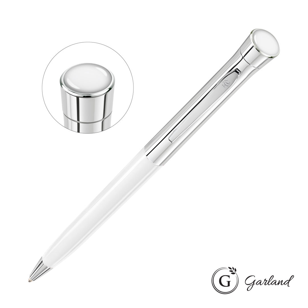 Garland® Founders Custom Ballpoint Pen - Chrome 10