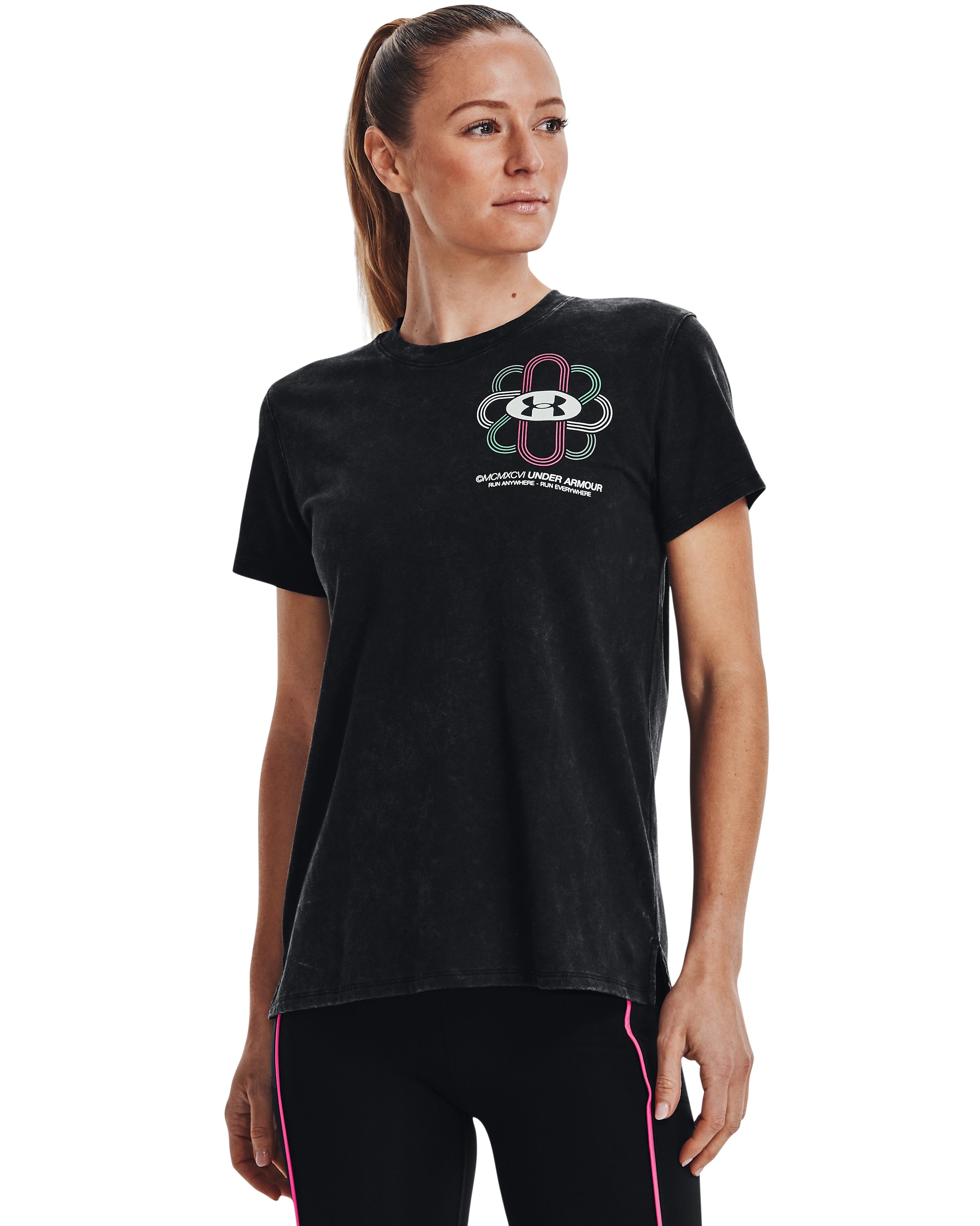 UA Run Anywhere Women's Short Sleeve 1