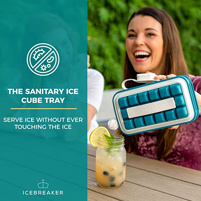 Portable Ice Cube Tray/Kettle Makes 18 Ice Cubes 3