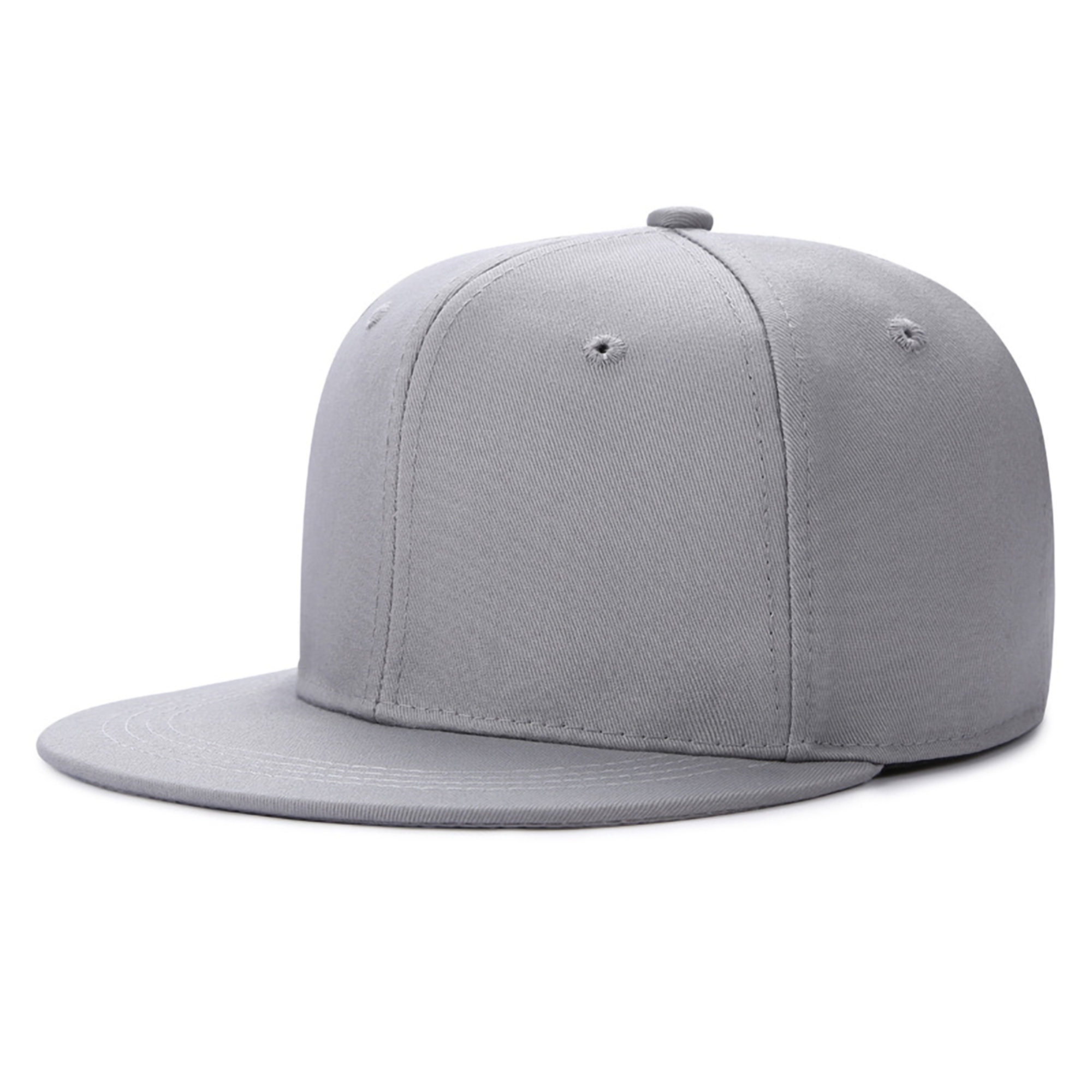 Flat Brim Snapback Cap 2