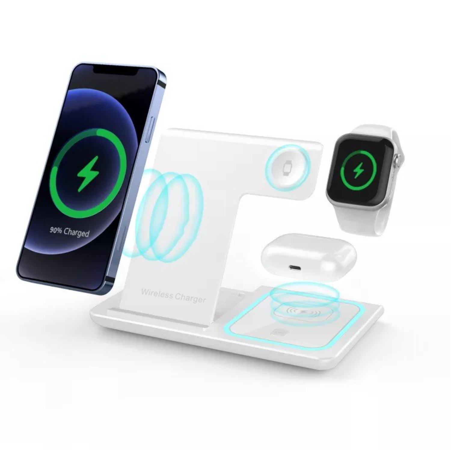3 in 1 Foldable Wireless Charger, 15W 6